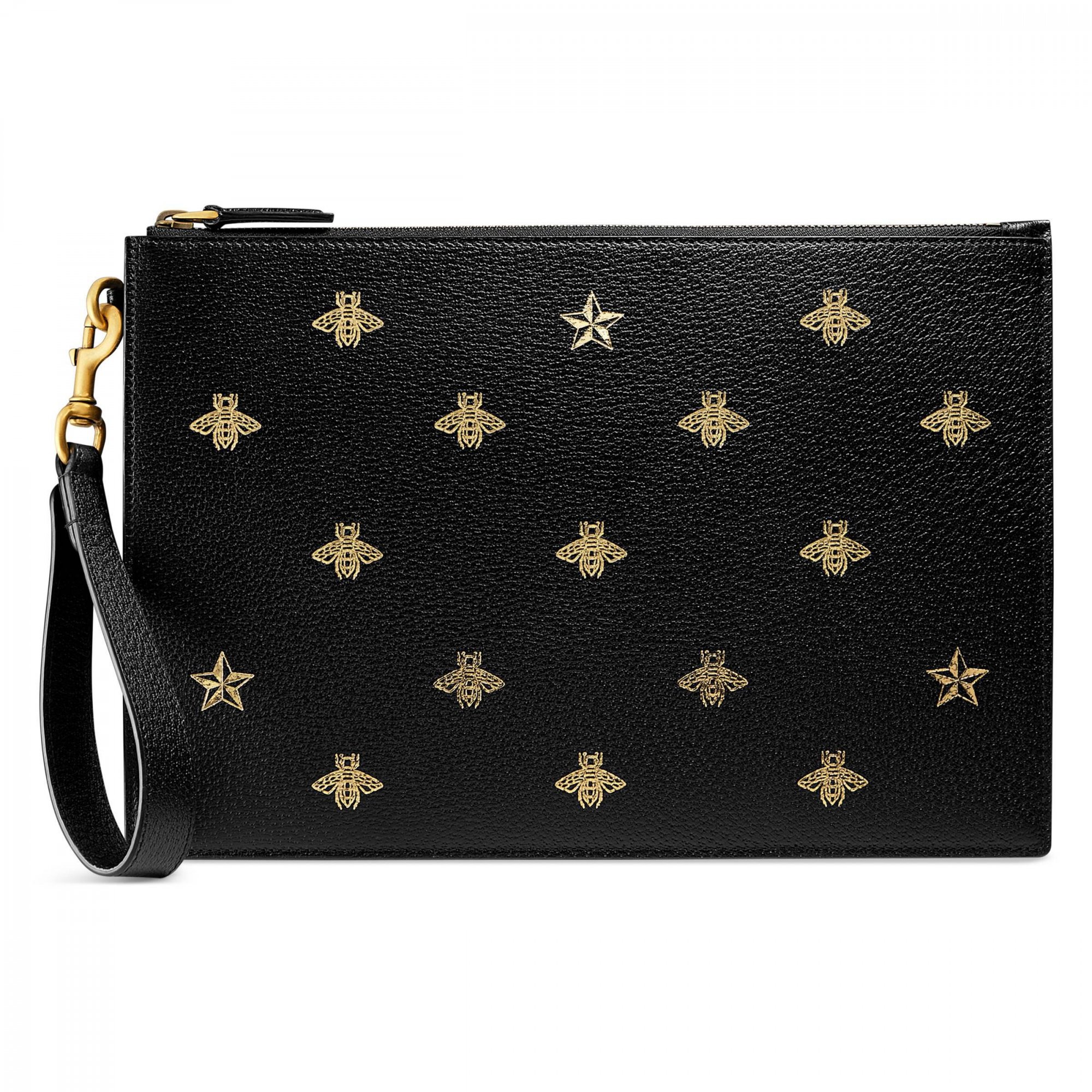 19,8 gucci-Black-Bee-Star-Leather-Pouch.jpeg
