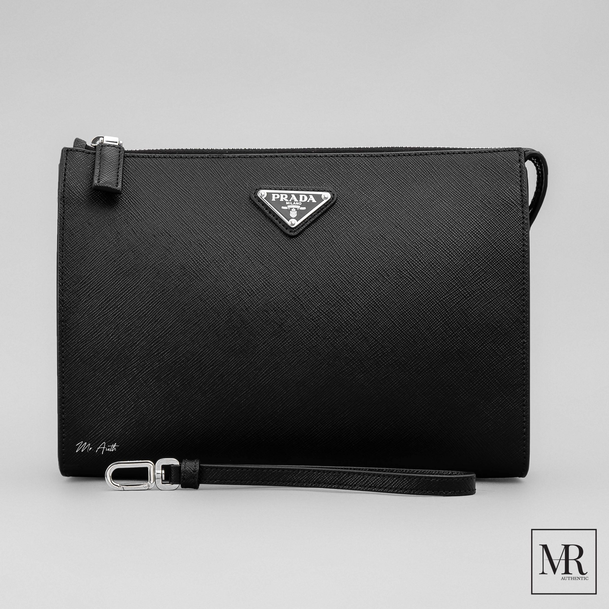 SOLD OUT !!! Bán túi Prada Saffiano Leather Clutch Bag. | WEBSITE HÀNG HIỆU  DUY NHẤT VIỆT NAM