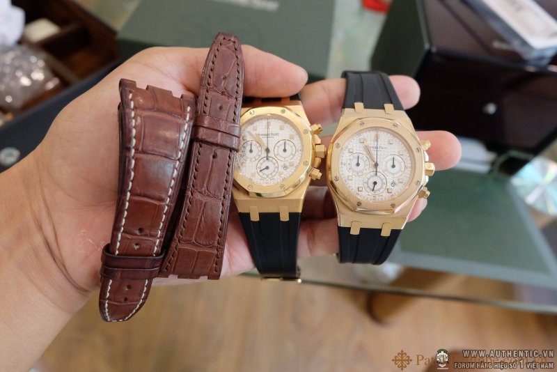 ban dong ho Luxury AUDEMARS PIGUET ROYAL OAK VANG HONG FULLBOX UY TIN 2.jpg