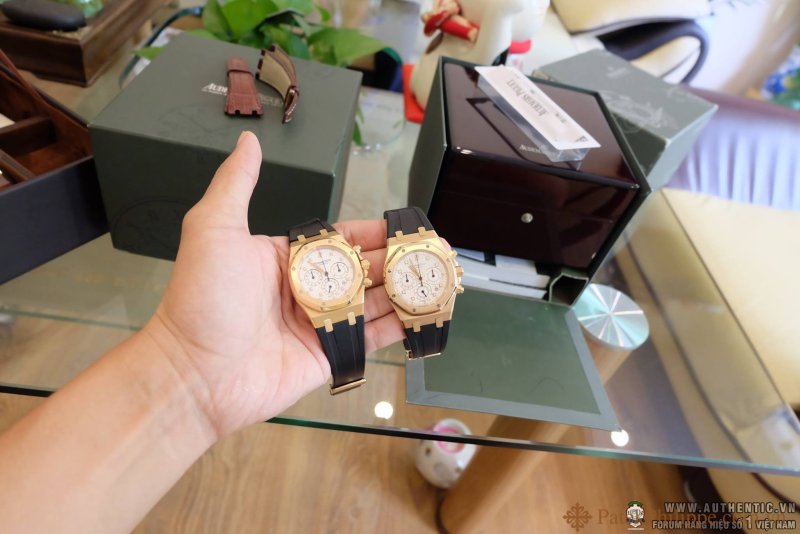 ban dong ho Luxury AUDEMARS PIGUET ROYAL OAK VANG HONG FULLBOX UY TIN 7.jpg