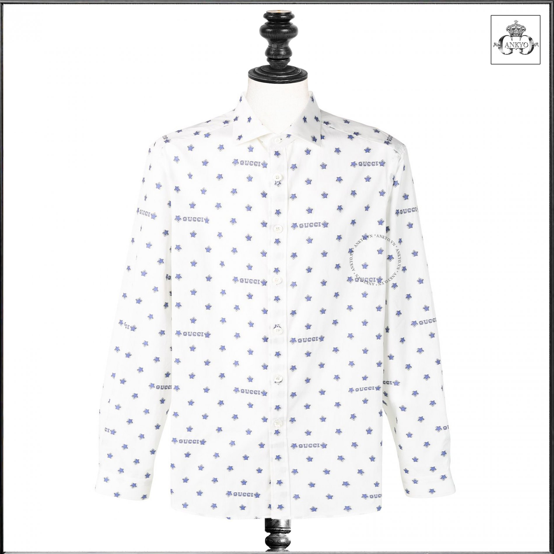 Gucci White Cotton Shirt With So Many Stars 102.jpg