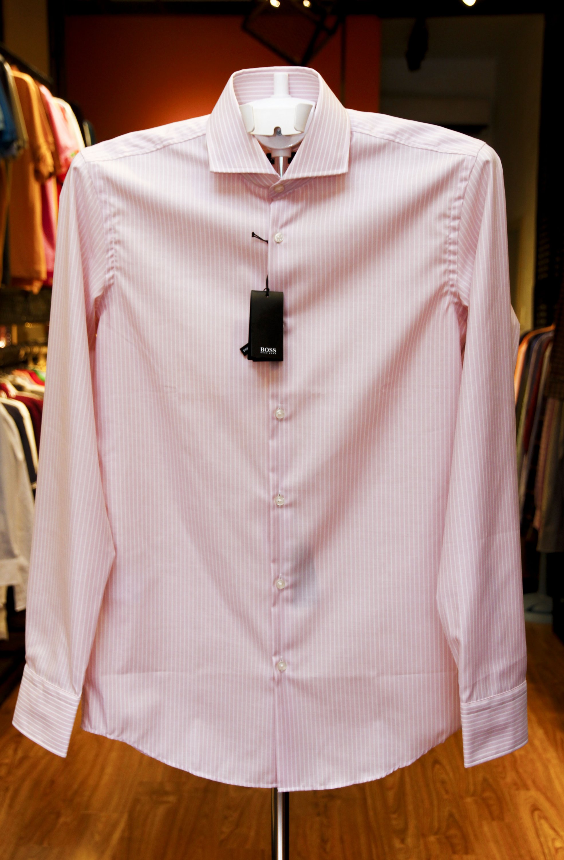 Hugo Boss 10174772 Shirt Light Pastel Pink - Áo sơ mi nam Hugo Boss slim fit - Kun Casual sh...jpg