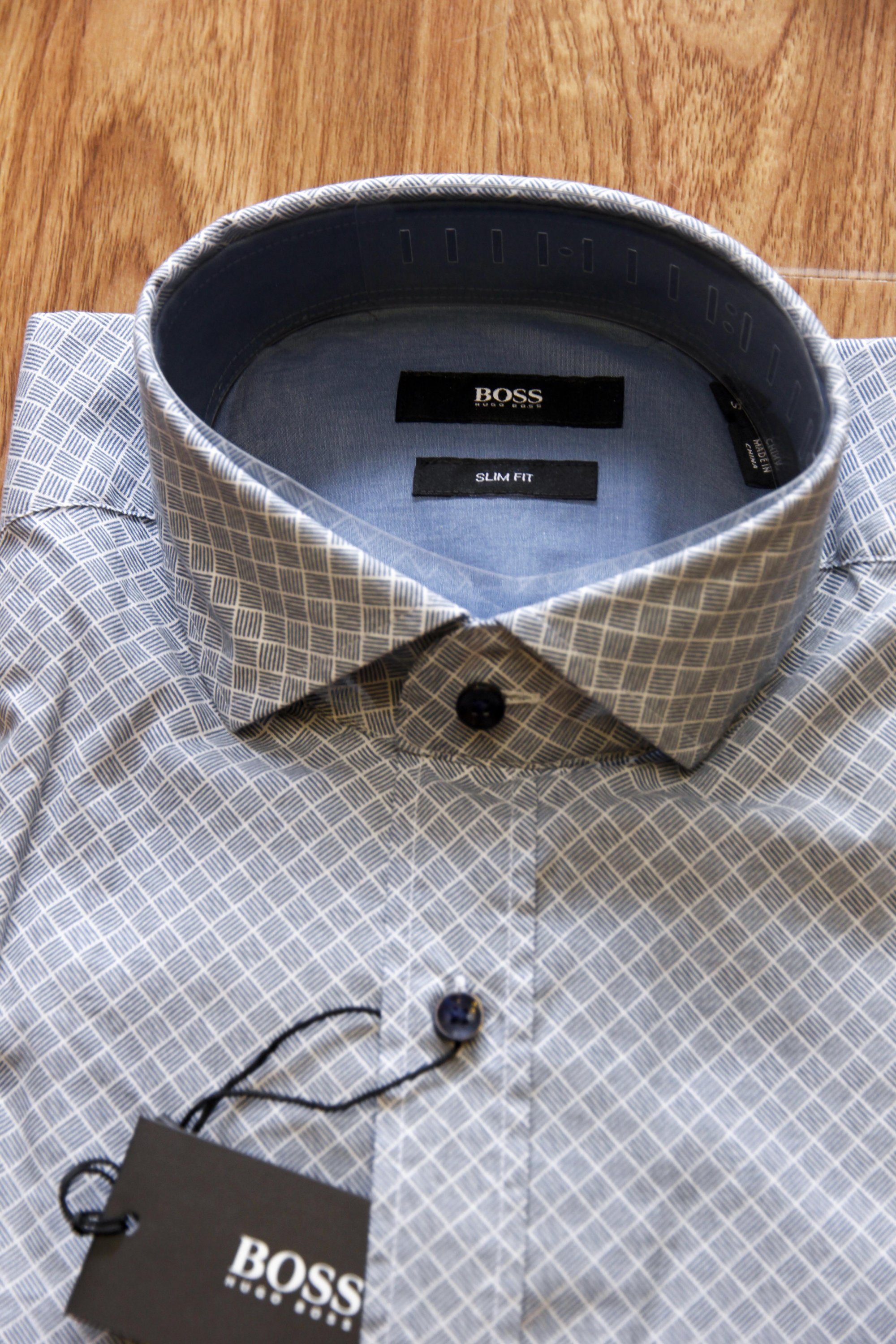 Hugo Boss 10177118 Shirt Medium Blue - Áo sơ mi nam Hugo Boss slim fit - Kun Casual shop_4.jpg