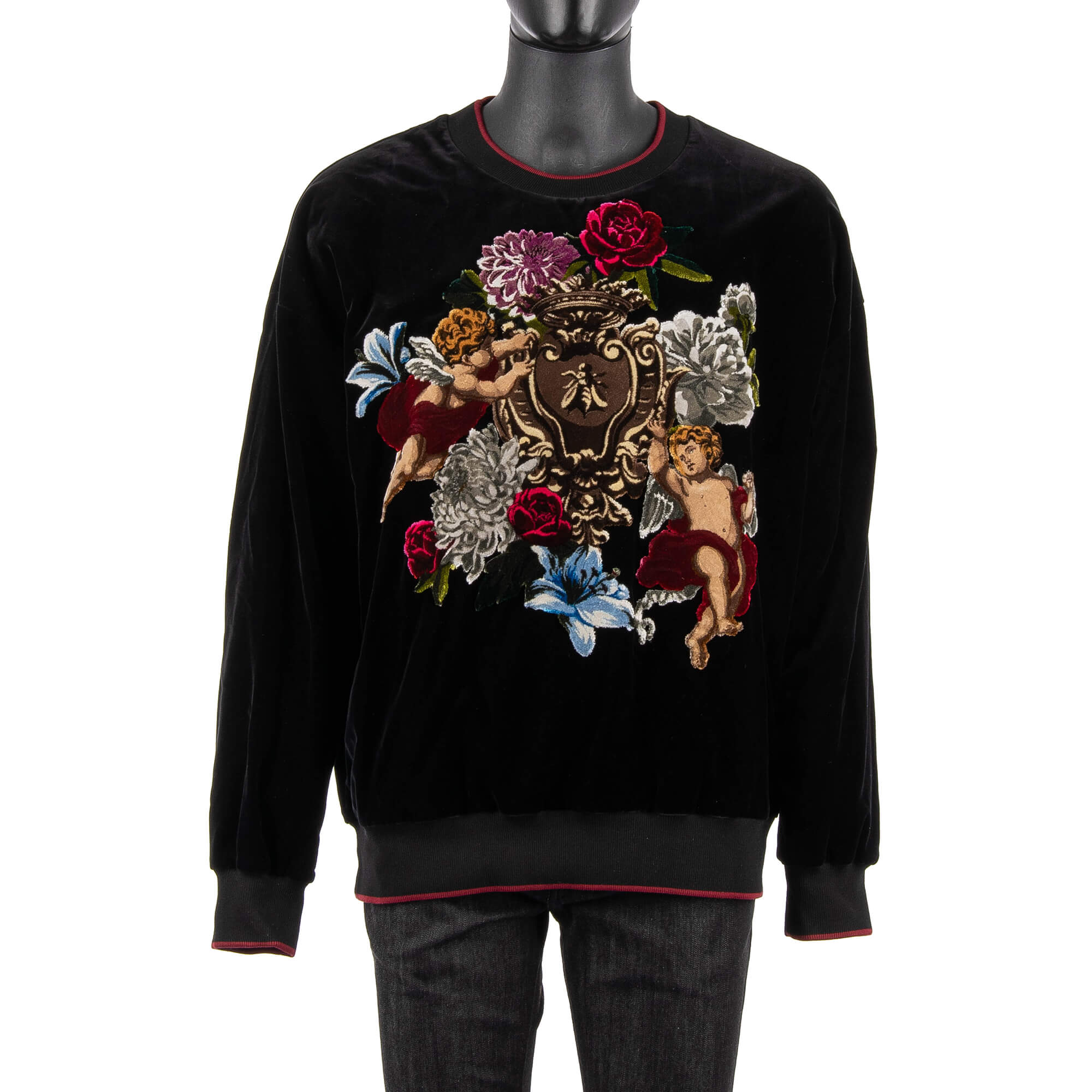 Velvet-Sweater-with-Baroque-Angels-and-Flowers-Application-Black-Red-1.jpg