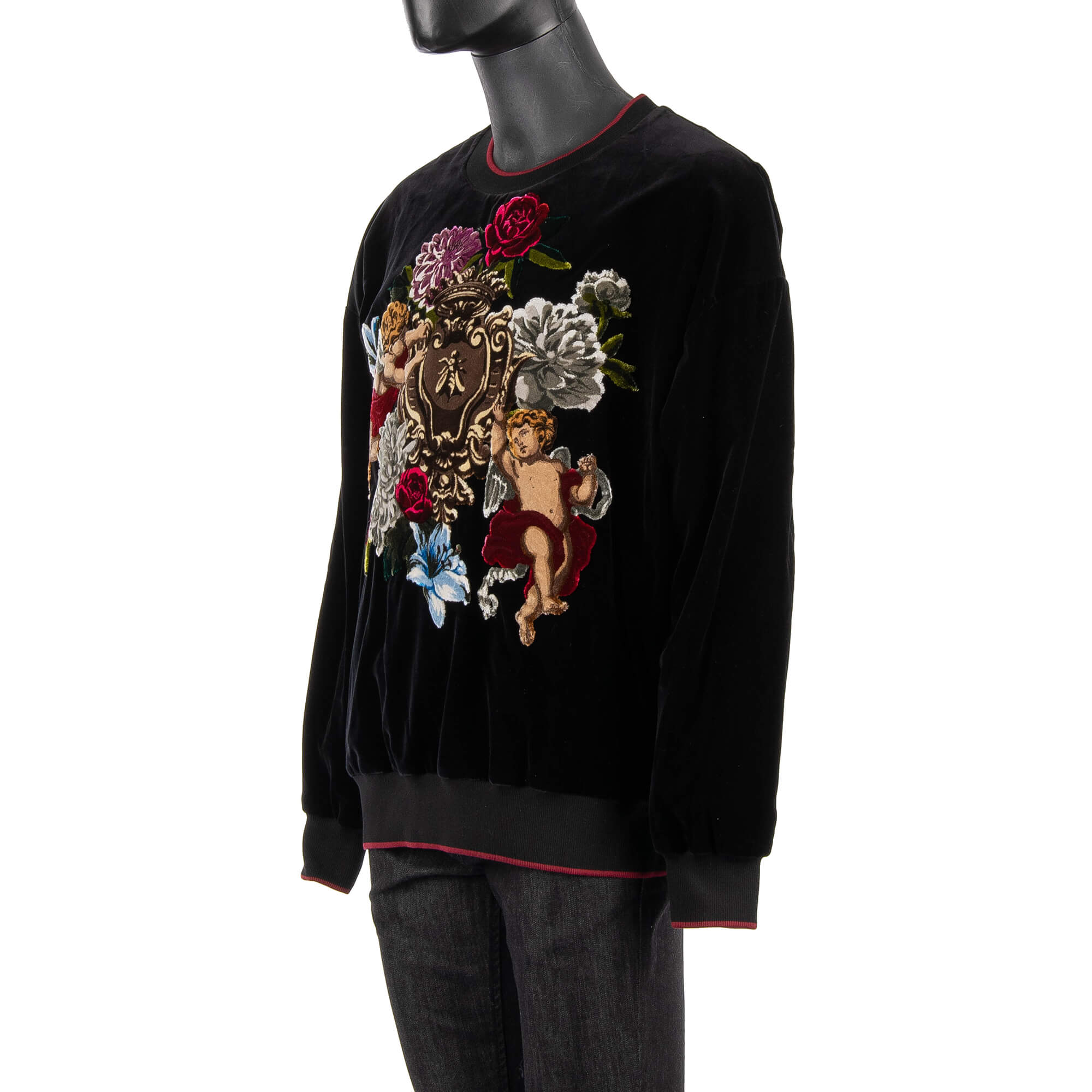 Velvet-Sweater-with-Baroque-Angels-and-Flowers-Application-Black-Red-2.jpg