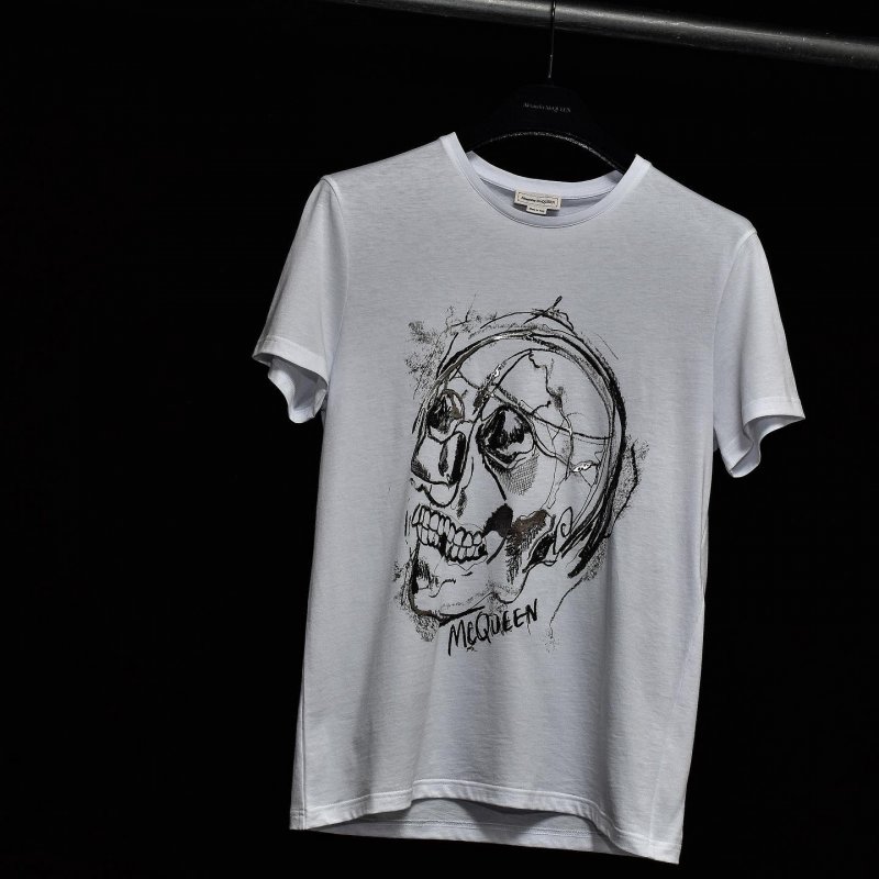 THUN Alexander McQueen skull print t-shirtVDSVDCSDA.jpg
